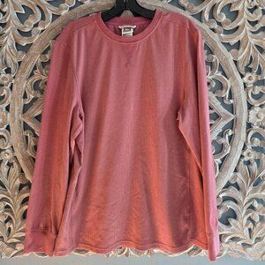 Avalanche Dusty Rose Crew Neck Top Size Large